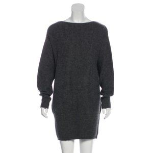 Theory Grey Sweater Dress, Size P